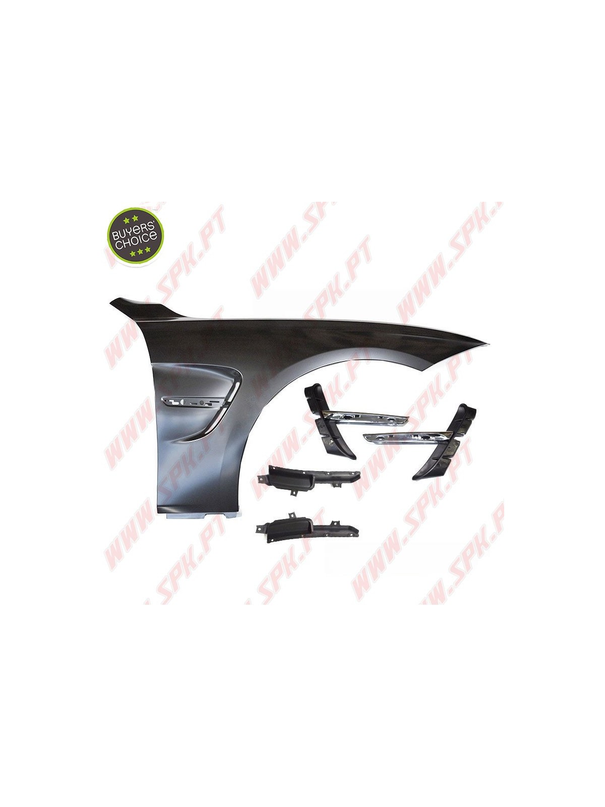 Pack 2 Guarda-Lamas Look M4 - BMW F32 / F33 / F36 (2013-2020)