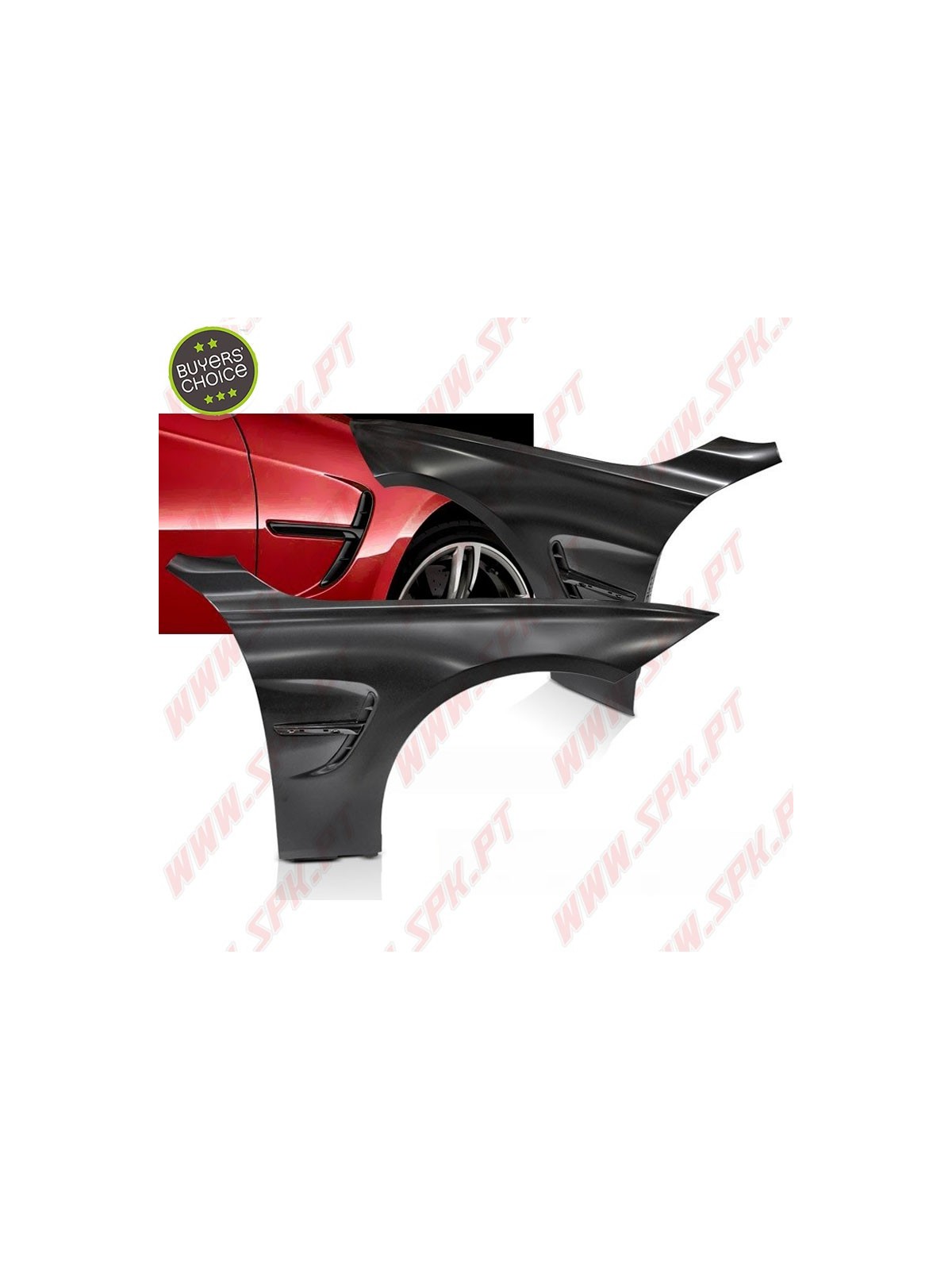 Pack 2 Guarda-Lamas Look M3 - BMW F30 / F31 (2011-2019)