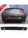 Difusor Traseiro + Ponteiras Look CLS53 AMG Night Package - Mercedes C257 (2018-)