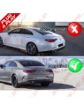 Difusor Traseiro + Ponteiras Look CLS53 AMG - Mercedes C257 (2018-)