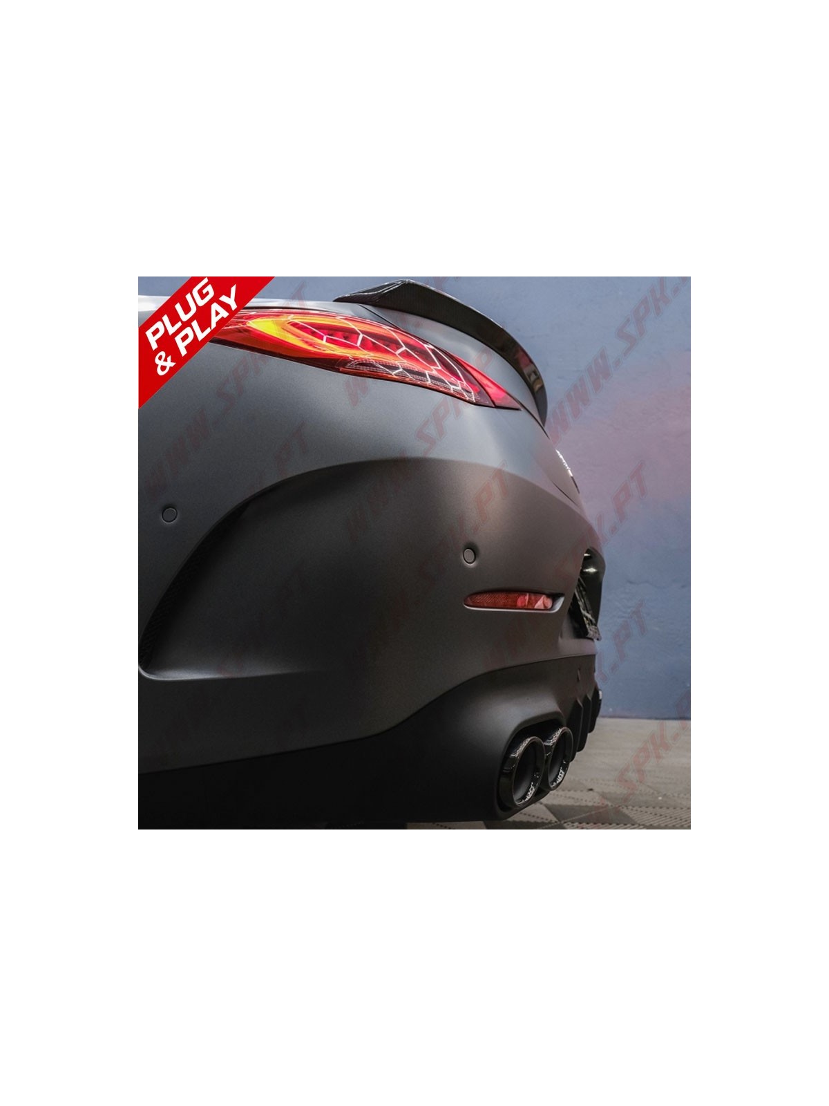 Difusor Traseiro + Ponteiras Look CLS53 AMG - Mercedes C257 (2018-)