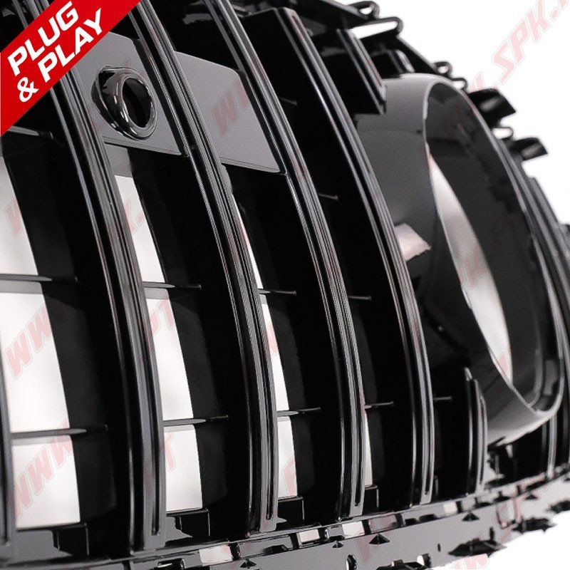 Grelha Frontal Look GTR Black - Mercedes C257 (2018-)