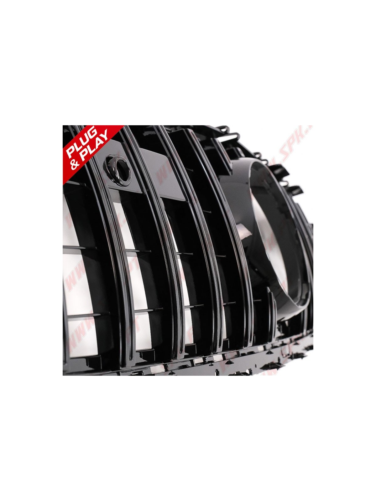 Grelha Frontal Look GTR Black - Mercedes C257 (2018-)