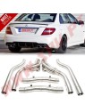 Colectores de Escape Inox - Mercedes W204 - C63 AMG (2007-2013)