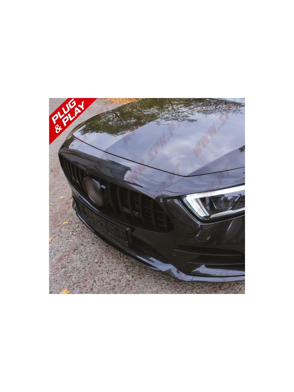 Grelha Frontal Look GTR Black - Mercedes C257 (2018-)