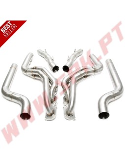 Colectores de Escape Inox - Mercedes W204 - C63 AMG (2007-2013)