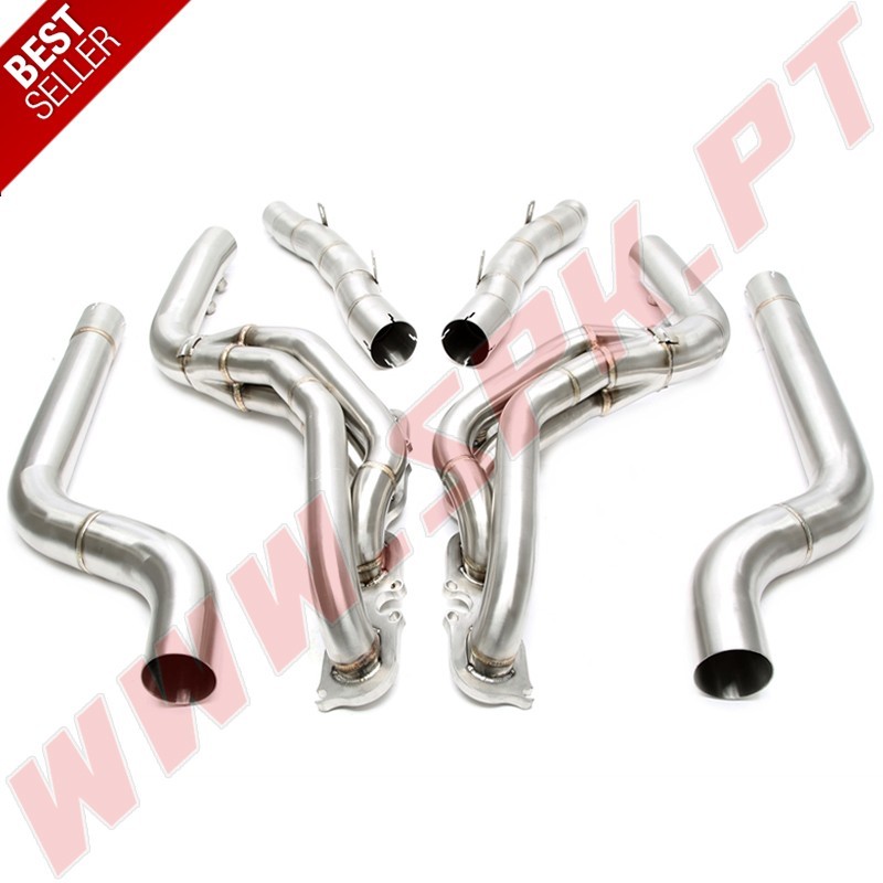 Colectores de Escape Inox - Mercedes W204 - C63 AMG (2007-2013)