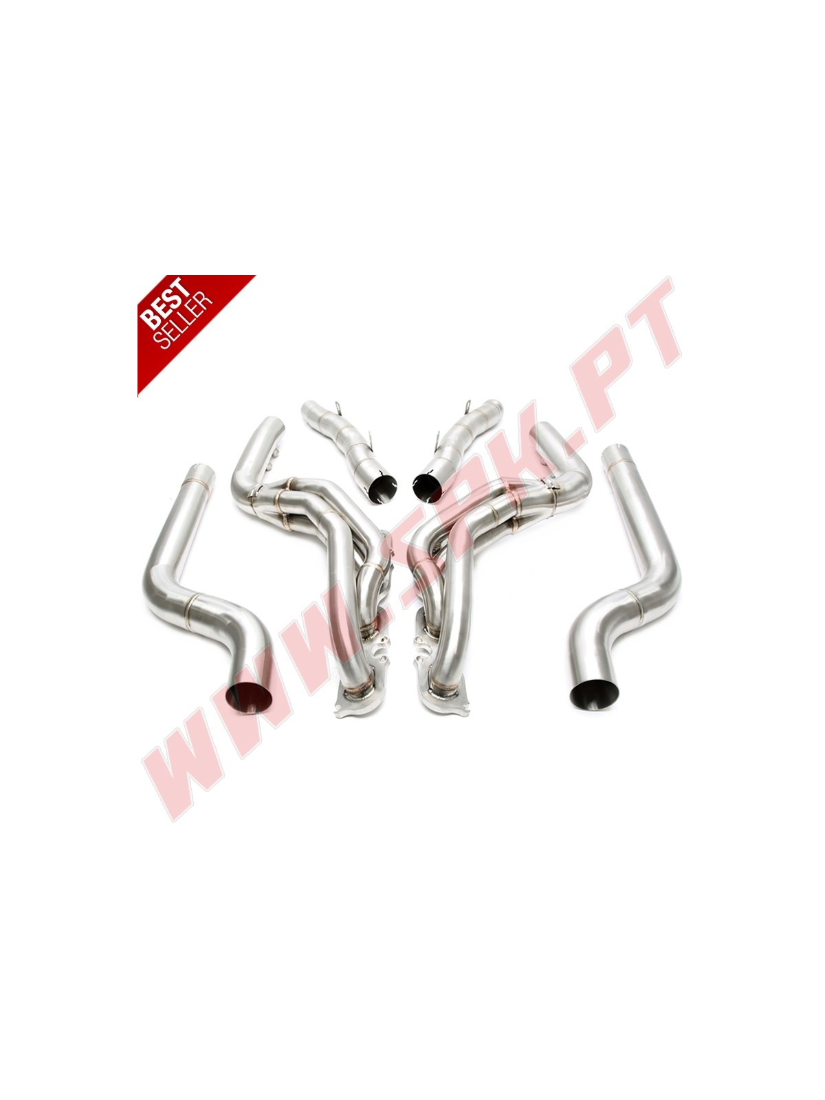 Colectores de Escape Inox - Mercedes W204 - C63 AMG (2007-2013)