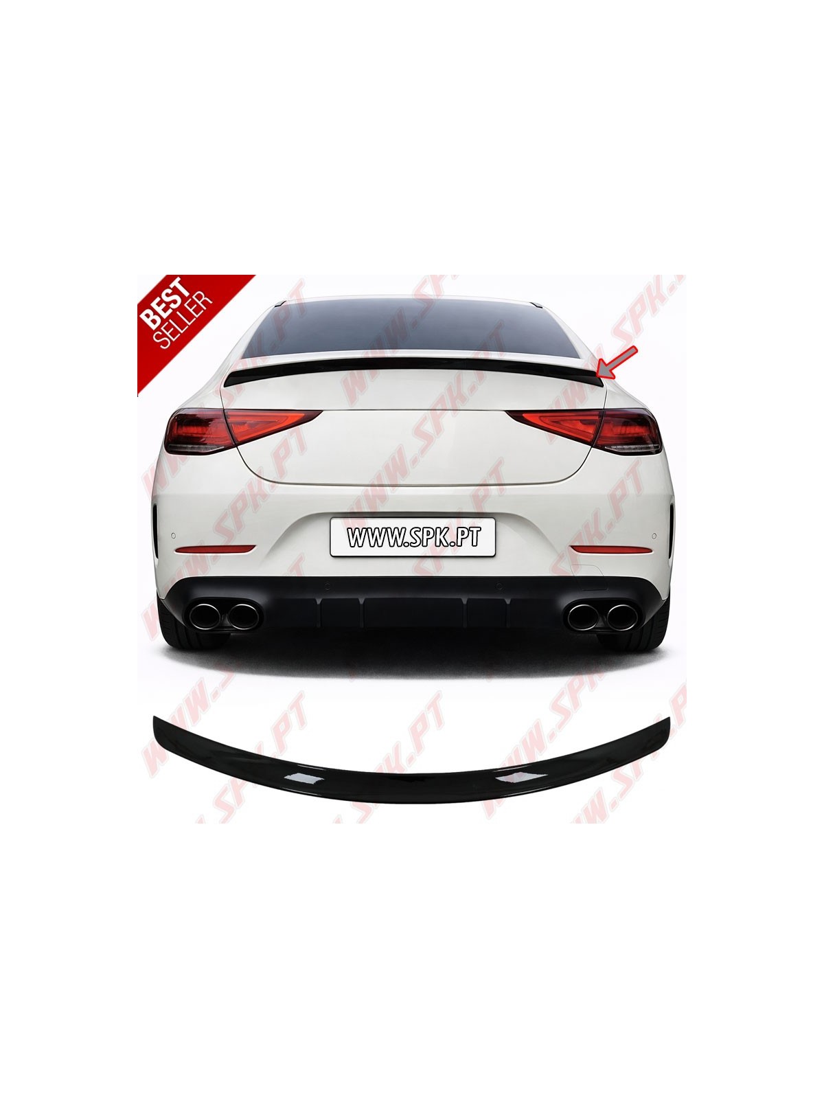 Aileron Traseiro Look AMG - Mercedes C257 (2018-)
