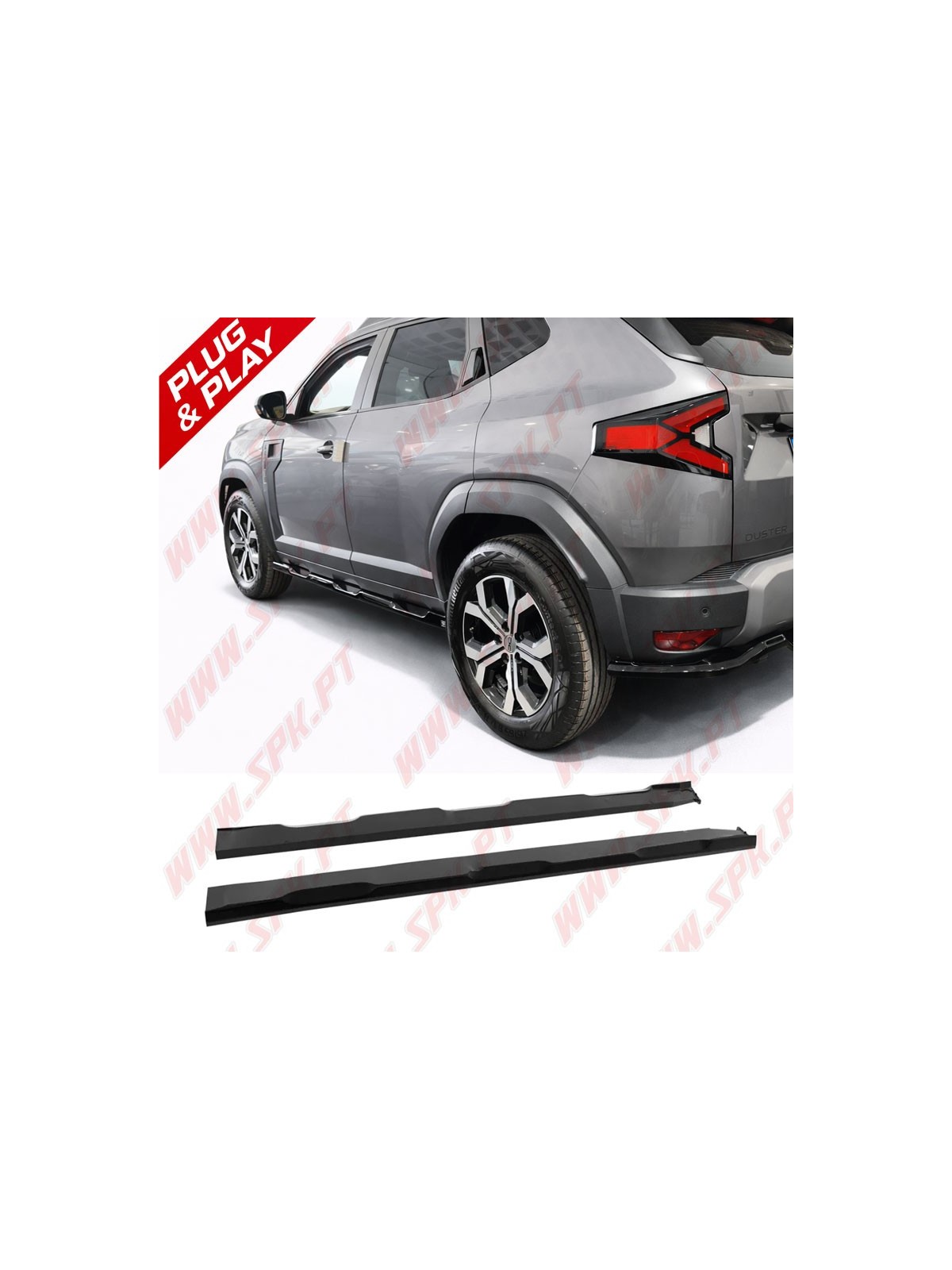 Extensão de Embaladeiras - Dacia Duster 3 (2023-)