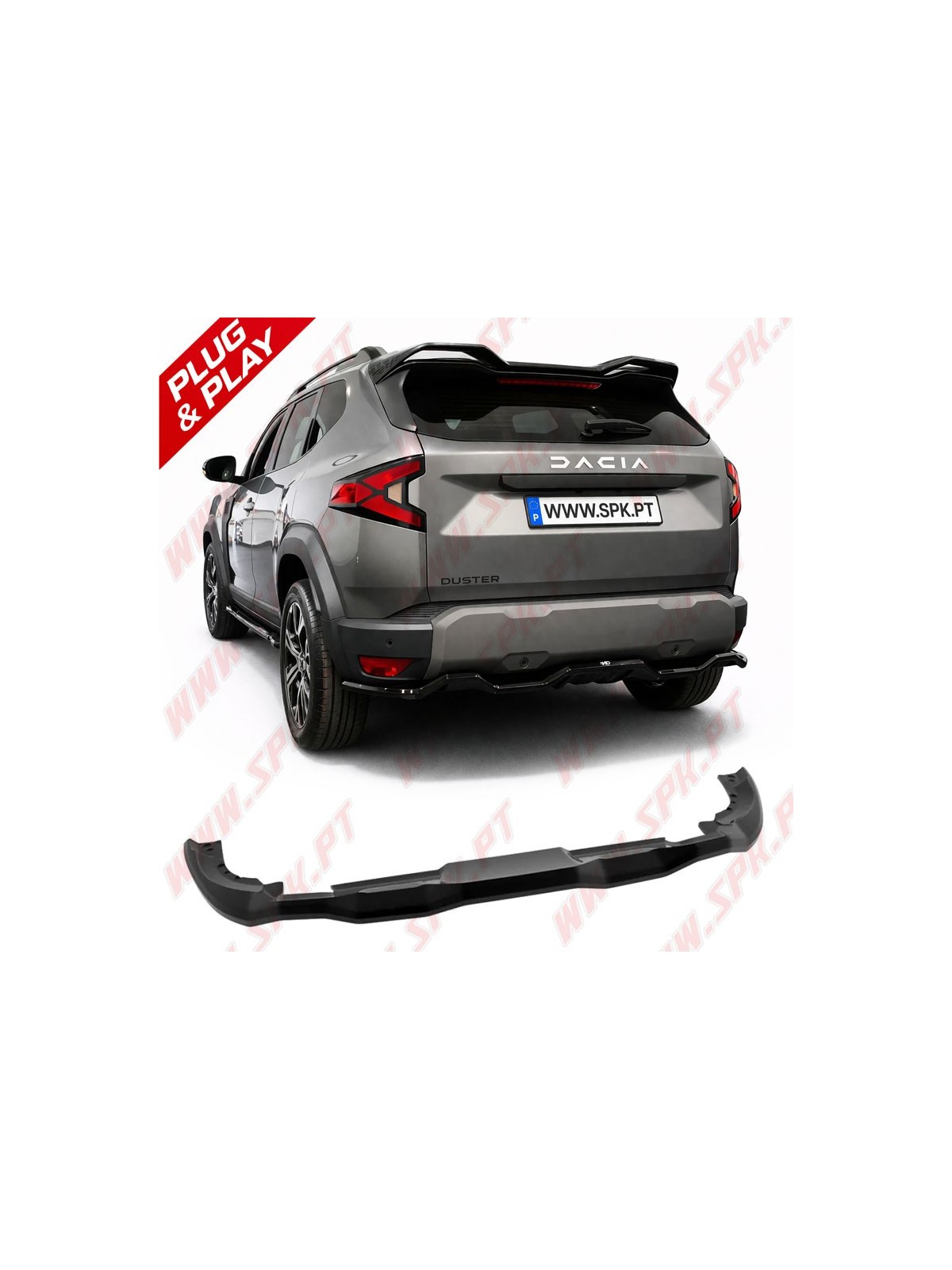 Difusor Traseiro - Dacia Duster 3 (2023-)