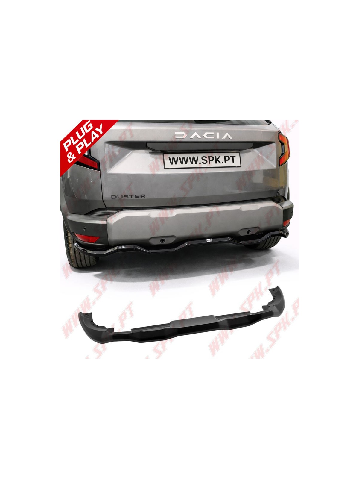 Difusor Traseiro - Dacia Duster 3 (2023-)