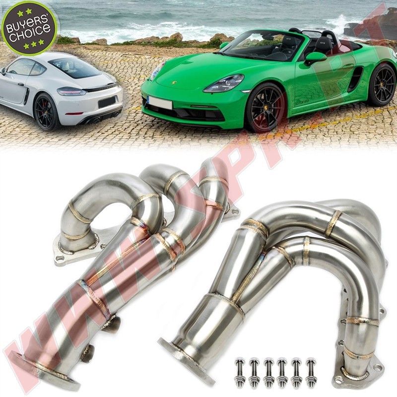 Colectores de Escape Inox - Porsche 718 Boxster / Spyder GTS 4.0 / 718 Cayman GTS 4.0 / 4.0 GT4 - 982 (2019-)