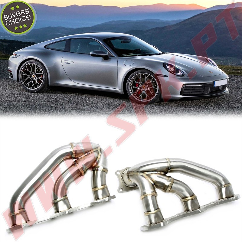 Colectores de Escape Inox - Porsche 911 (992) 3.0 Biturbo (2019-)