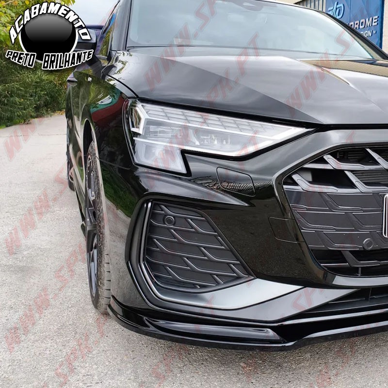 Lip Spoiler Frontal - Audi S3 / A3 S-Line 8Y Facelift (2024-)