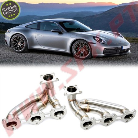 Colectores de Escape Inox - Porsche 911 (992) 3.0 Biturbo (2019-)