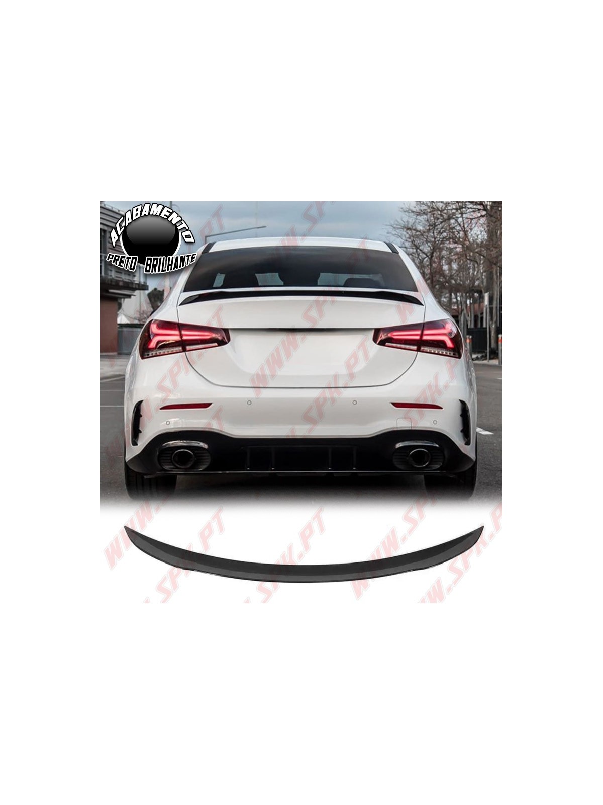 Aileron Traseiro Look AMG Mercedes W177 Sedan (2018-)