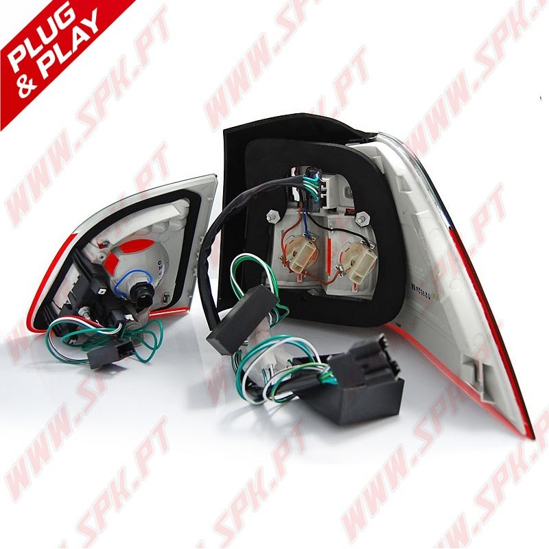 Farolins LED Red+Smoke - BMW E61 Touring (2004-2007)