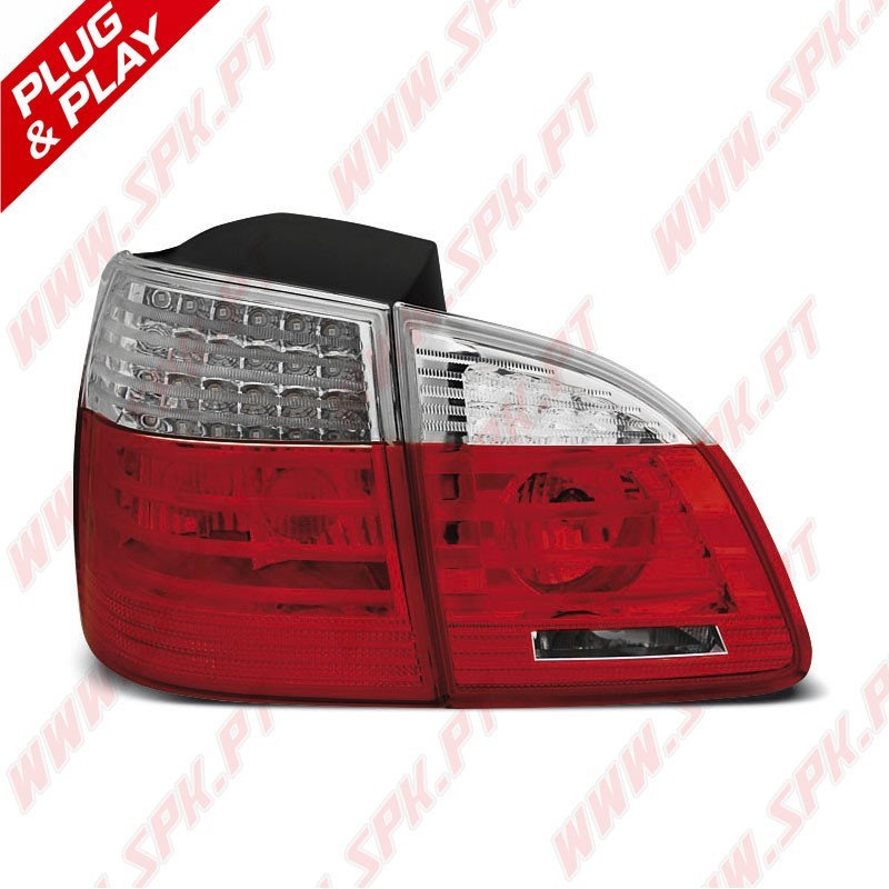 Farolins LED Red+Clear - BMW E61 Touring (2004-2007)
