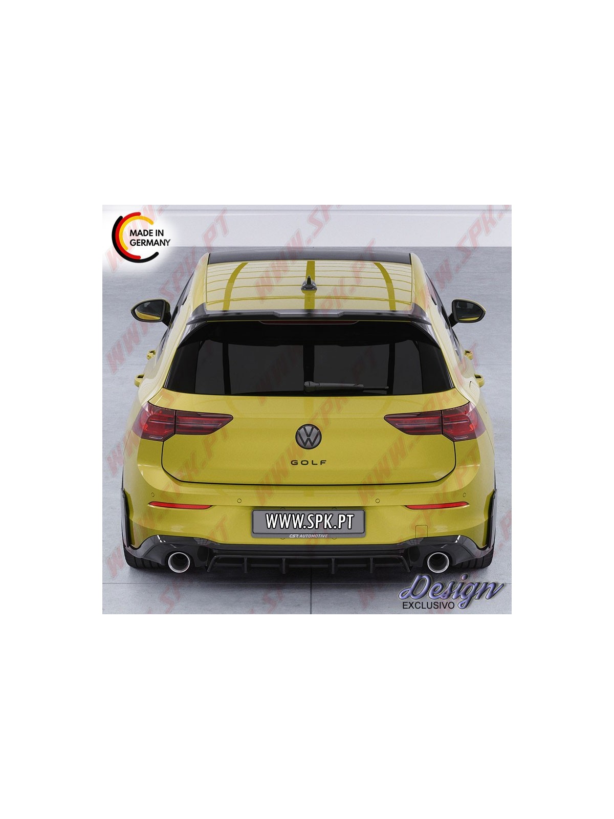 Difusor Traseiro - VW Golf 8 GTI (2020-)