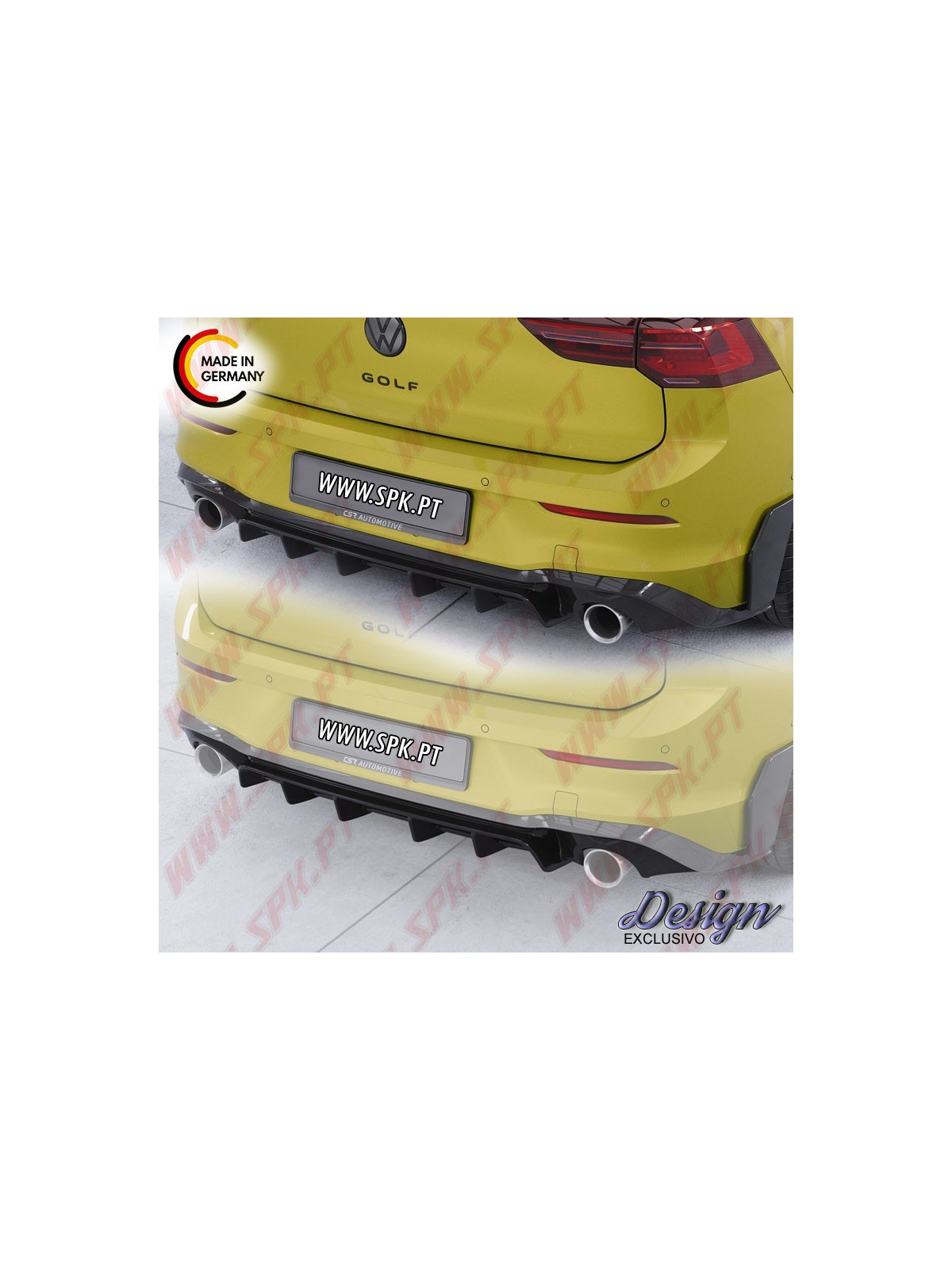 Difusor Traseiro - VW Golf 8 GTI (2020-)