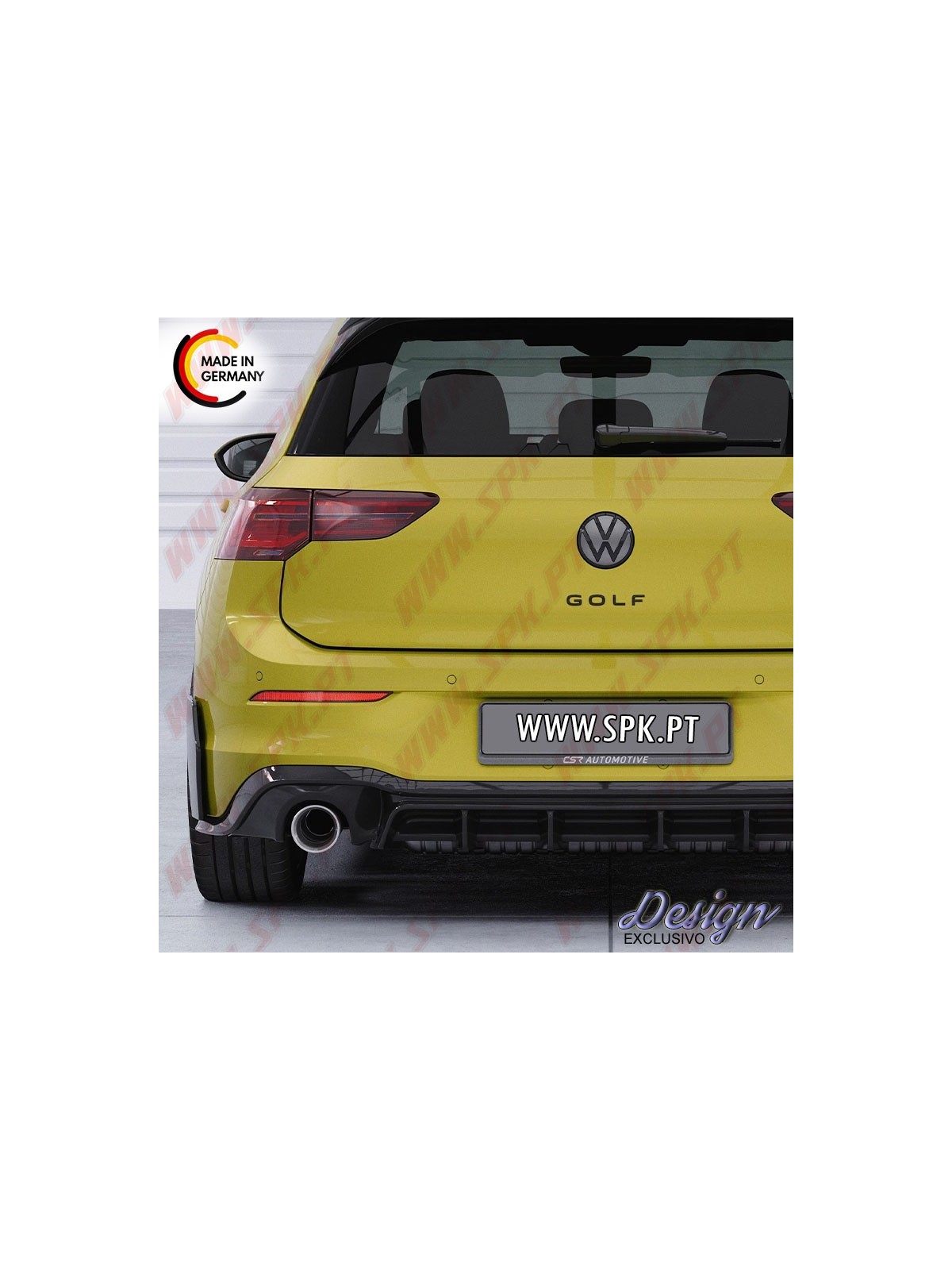 Difusor Traseiro - VW Golf 8 GTI (2020-)