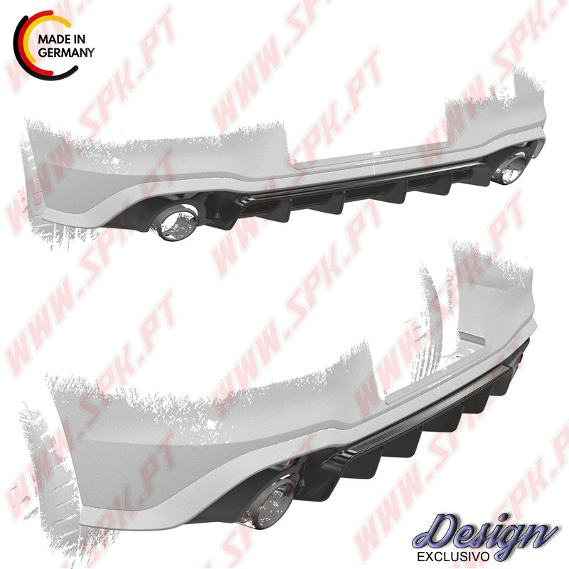 Difusor Traseiro - VW Golf 8 GTI (2020-)