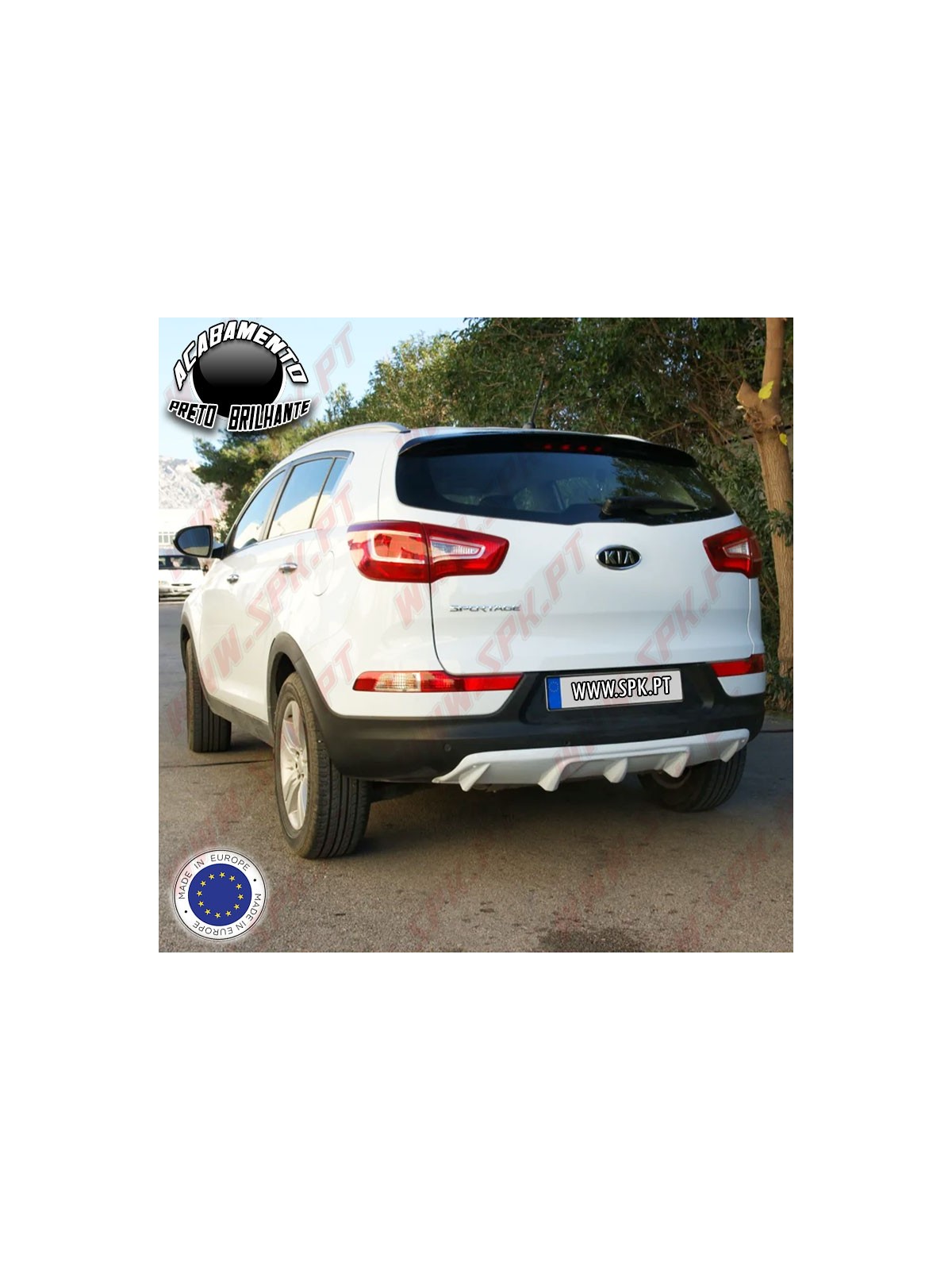 Difusor Traseiro - Kia Sportage 3 (2010-2013)