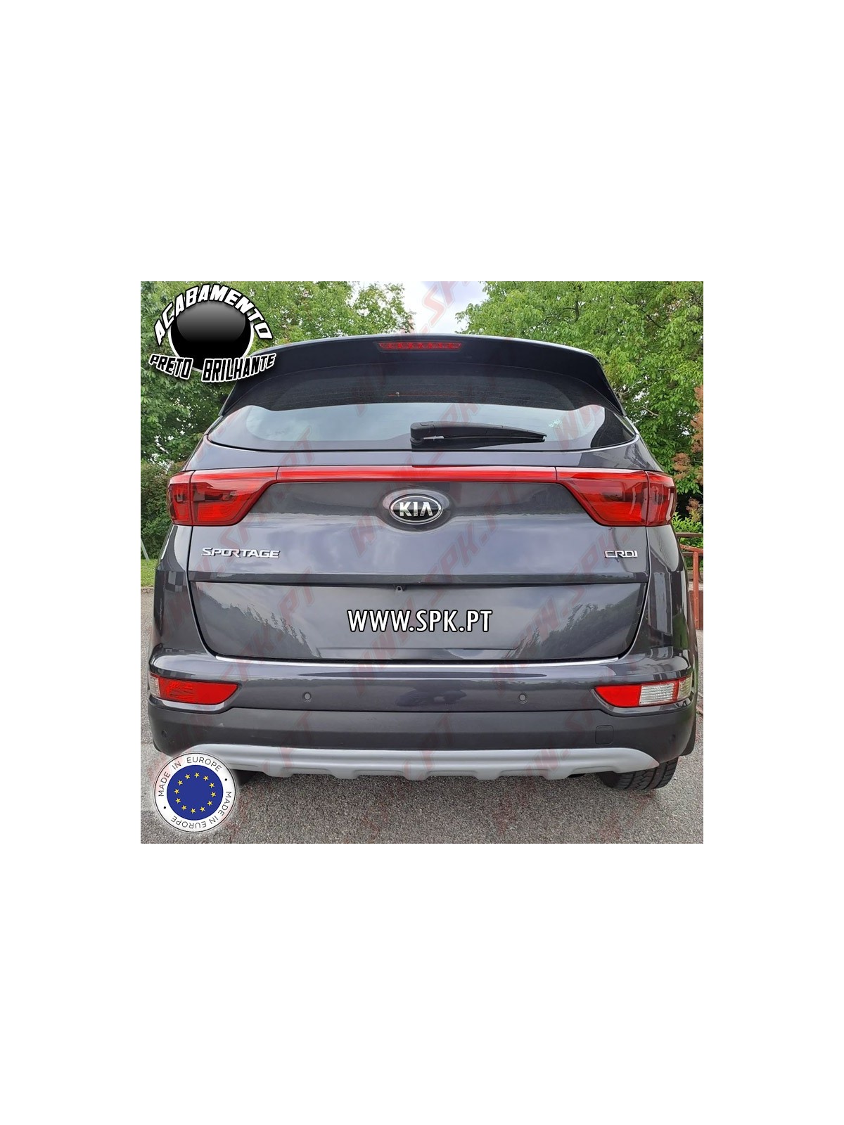 Difusor Traseiro - Kia Sportage 4 (2015-2017)