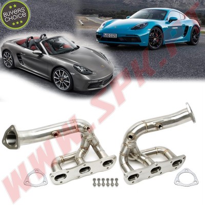 Colectores de Escape Inox - Porsche Boxster / Cayman 987 (2009-2012)