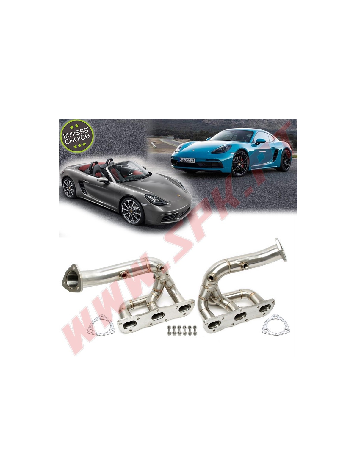 Colectores de Escape Inox - Porsche Boxster / Cayman 987 (2009-2012) Colectores de Escape Inox - Porsche Boxster / Cayman 987 (2009-2012)