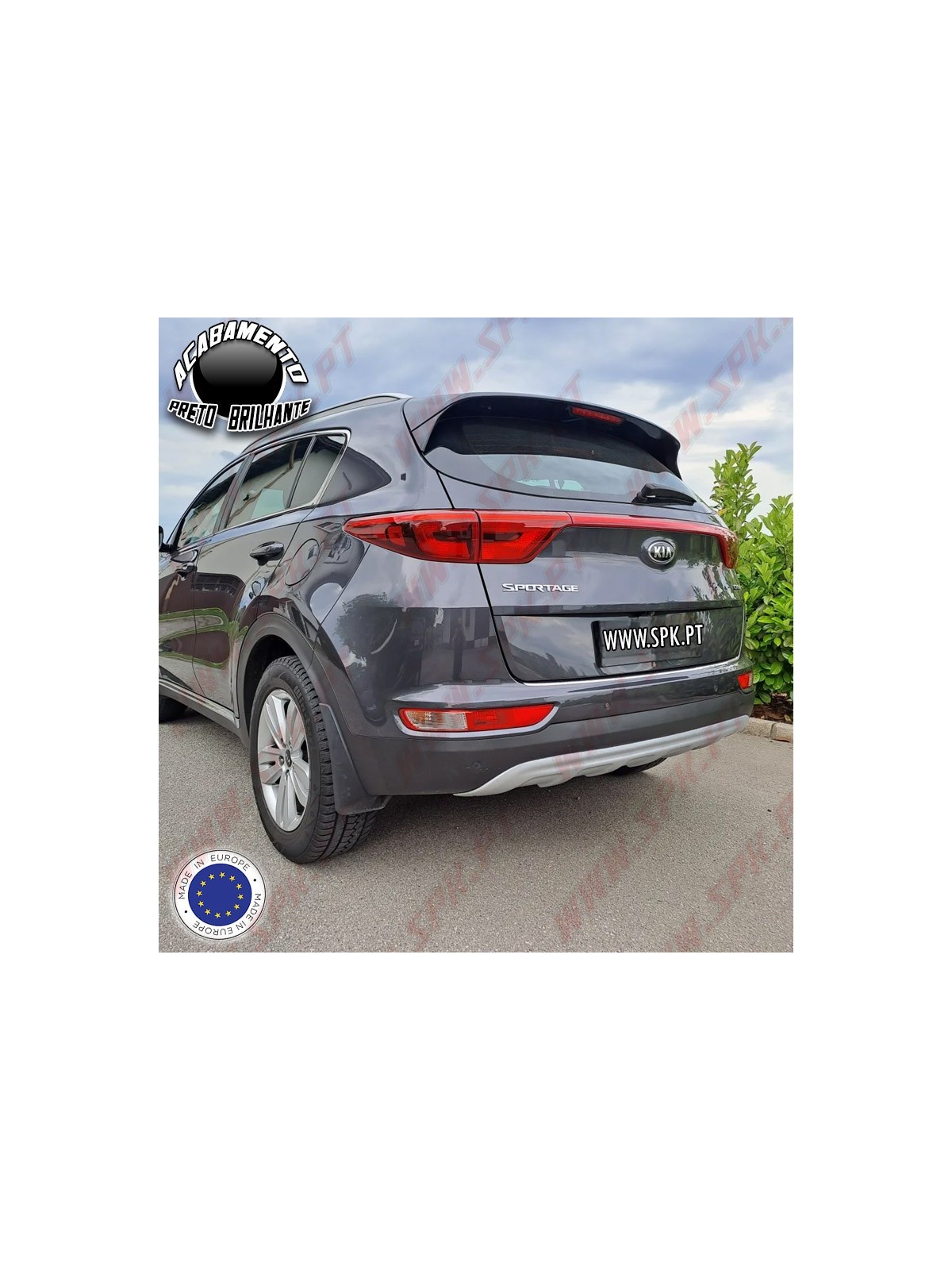 Difusor Traseiro - Kia Sportage 4 (2015-2017)