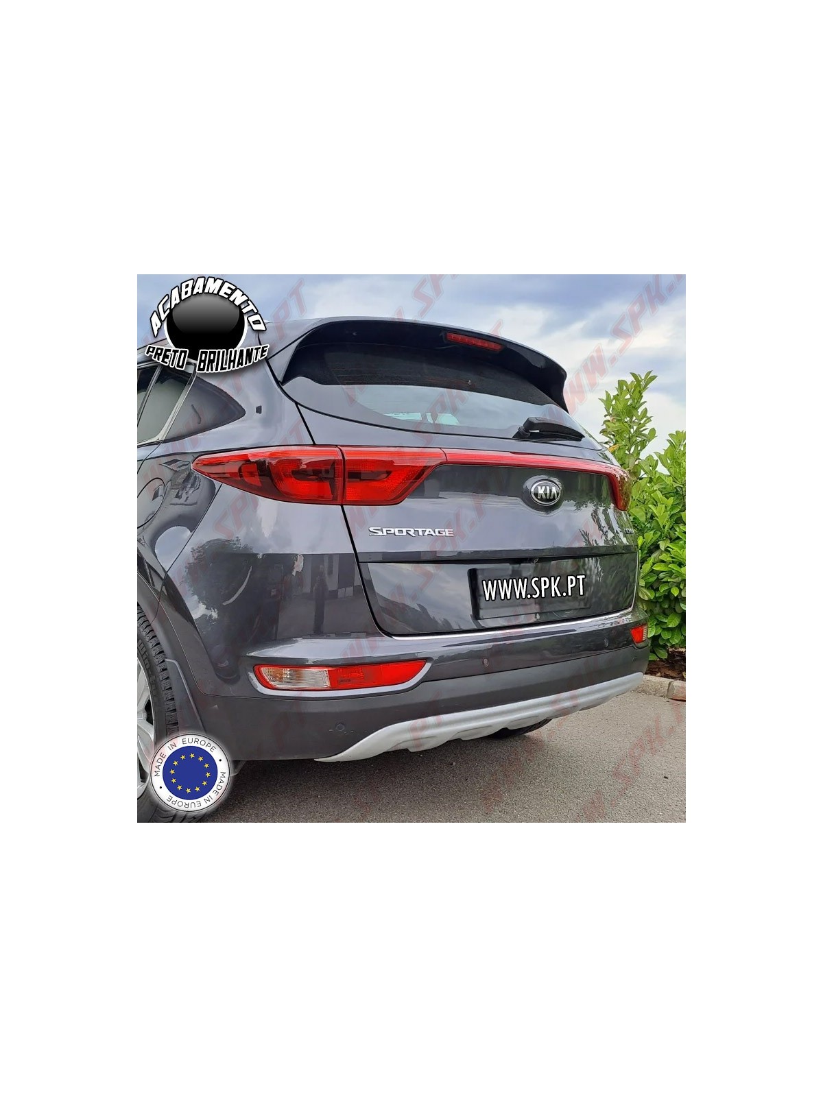 Difusor Traseiro - Kia Sportage 4 (2015-2017)