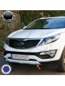 Spoiler Frontal Plástico ABS Preto Brilhante - Kia Sportage 3 (2010-2013)