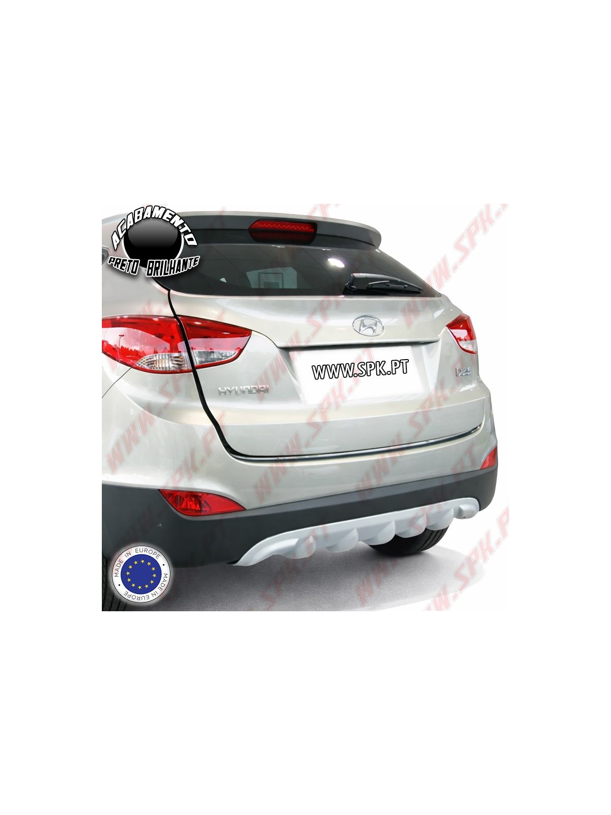 Difusor Traseiro - Hyundai ix35 (2009-2015)