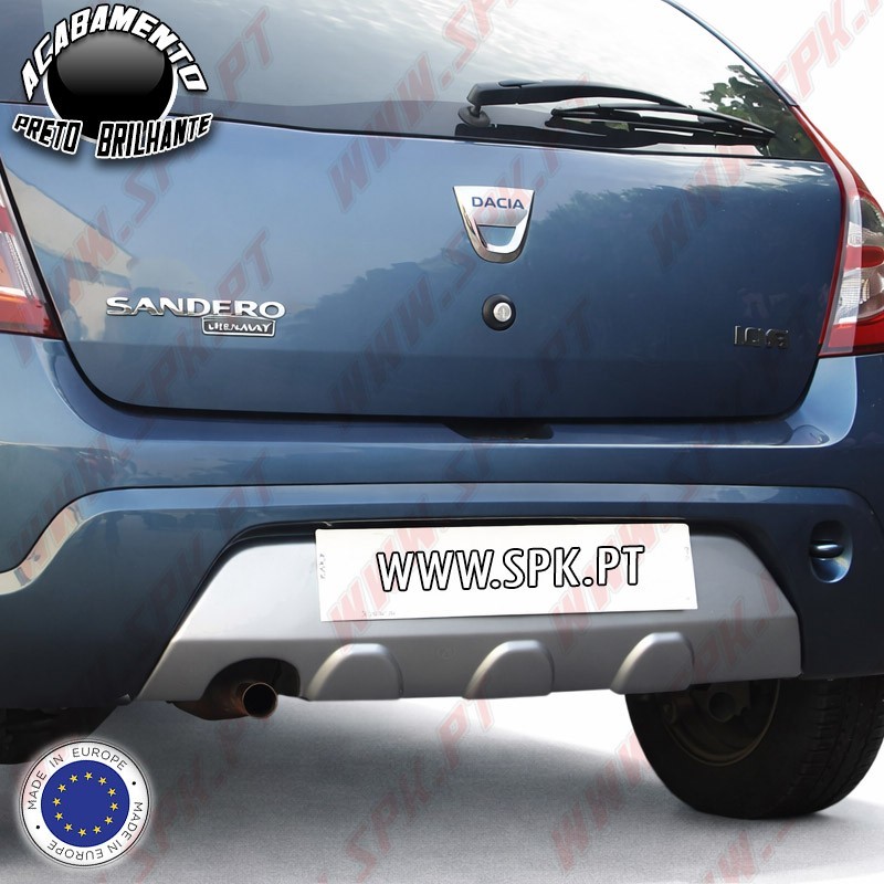 Difusor Traseiro - Dacia Sandero MK1 (2008-2012)