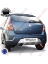 Difusor Traseiro Plástico ABS Preto Brilhante - Dacia Sandero MK1 (2008-2012)