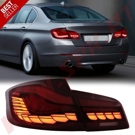 Farolins OLED Dark Red - BMW F10 Sedan (2010-2017)