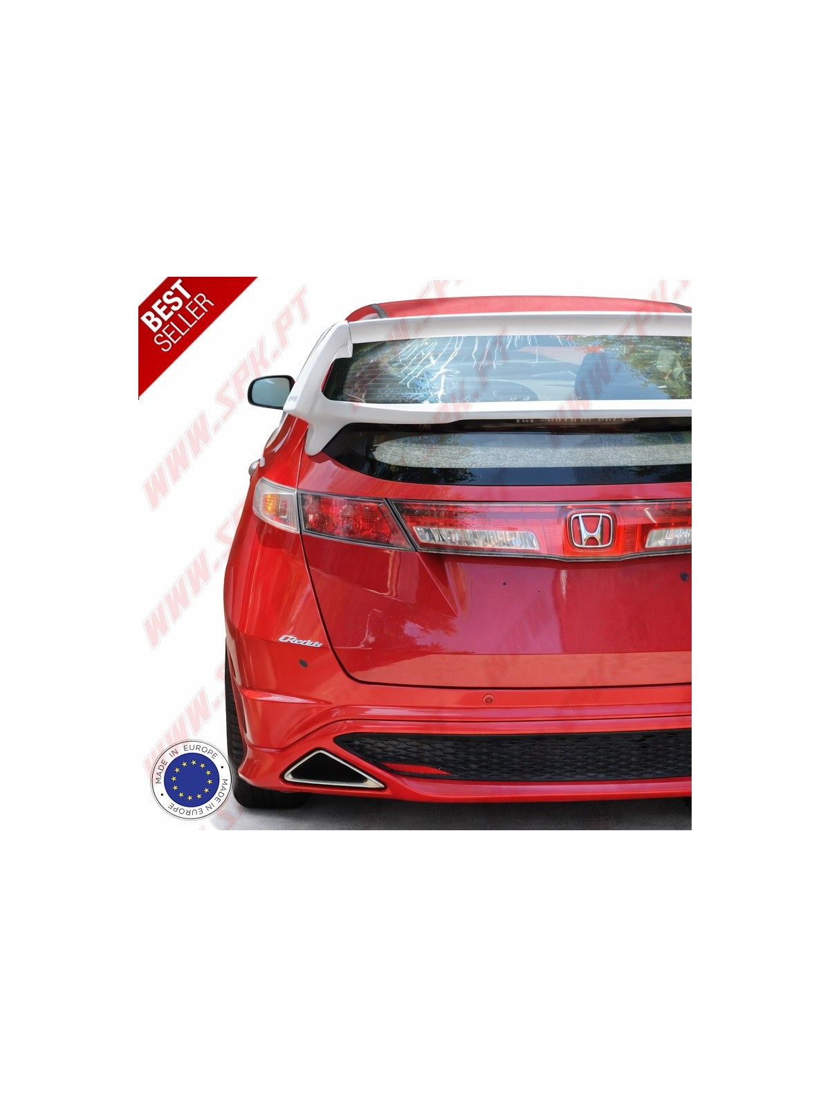 Aileron Look Mugen - Honda Civic FN / FK (2005-2011)