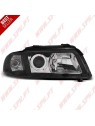 Faróis Look OEM Black - Audi A4 B5 Facelift (1999-2001)