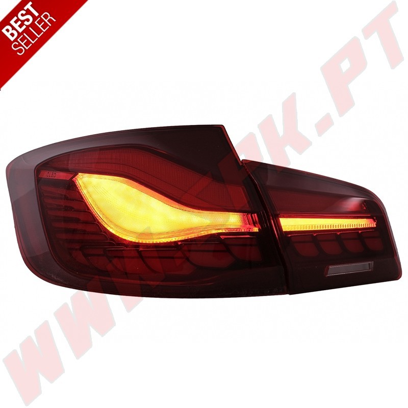 Farolins OLED Dark Red - BMW F10 Sedan (2010-2017)