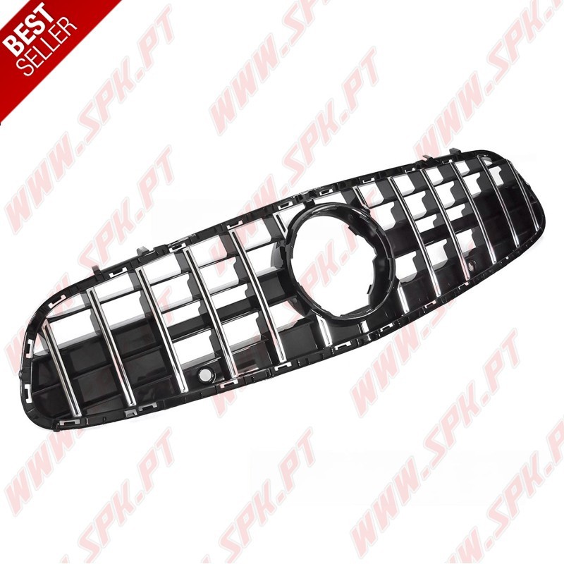 Grelha Frontal Look GTR Chrome+Black - Mercedes SL R231 (2016-2020)