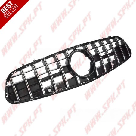 Grelha Frontal Look GTR Chrome+Black - Mercedes SL R231 (2016-2020)