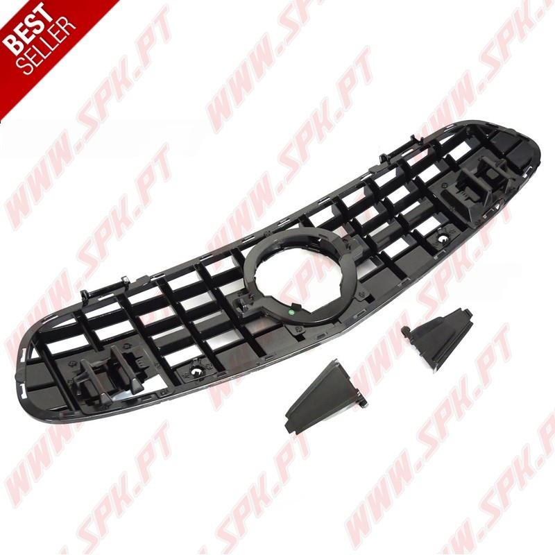 Grelha Frontal Look GTR Chrome+Black - Mercedes SL R231 (2016-2020)