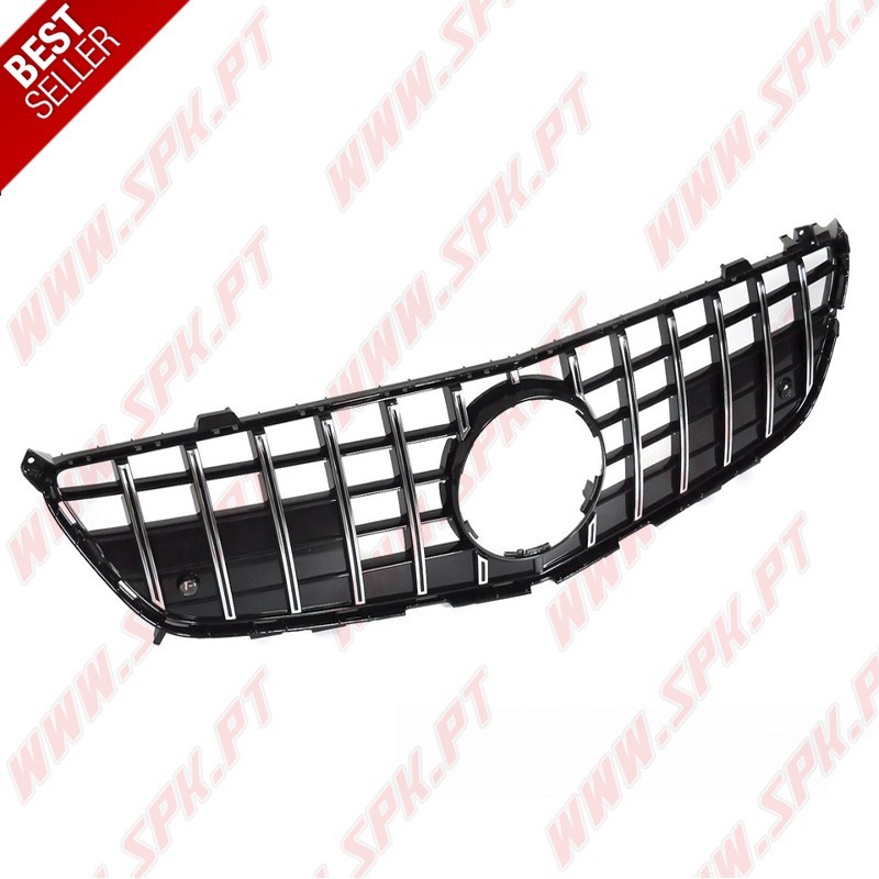 Grelha Frontal Look GTR Chrome+Black - Mercedes SL R231 (2011-2016)