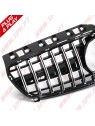 Grelha Frontal Look GTR Chrome+Black - Mercedes W176 (2012-2015)