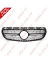 Grelha Frontal Look Diamond Chrome+Black - Mercedes W176 (2012-2015)