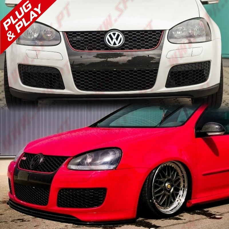 Grelhas Inferiores Laterais Look GTI "Honeycomb" – VW Golf 5 (2004-2008)