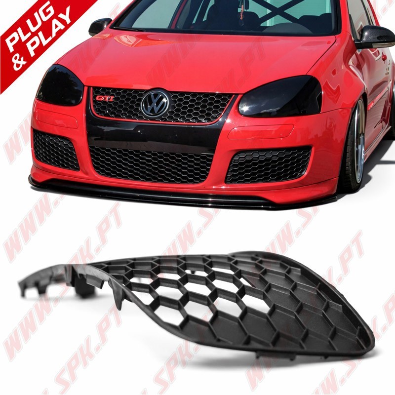 Grelhas Inferiores Laterais Look GTI "Honeycomb" – VW Golf 5 (2004-2008)