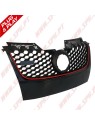 Grelha Frontal Look GTI Black+Red – VW Golf 5 (2003-2008)